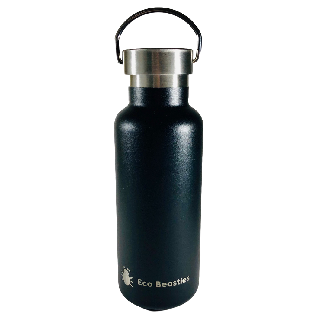 Eco Beasties Reusable Jerry Bottle 550ml - Black Sea
