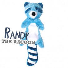 Load image into Gallery viewer, Randy the Racoon - Stuffing Free Dog Toy