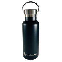 Load image into Gallery viewer, Eco Beasties Reusable Jerry Bottle 550ml - Black Sea
