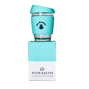 Neon Kactus Reusable Coffee Cup | Free Spirit 12oz - Eco Beasties Collection