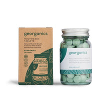 Load image into Gallery viewer, Natural Mouthwash Tablets - Spearmint - Vegan