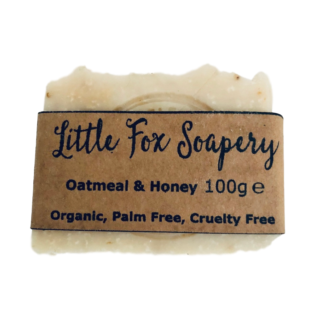 Palm Free Soap - Oatmeal & Honey 100g