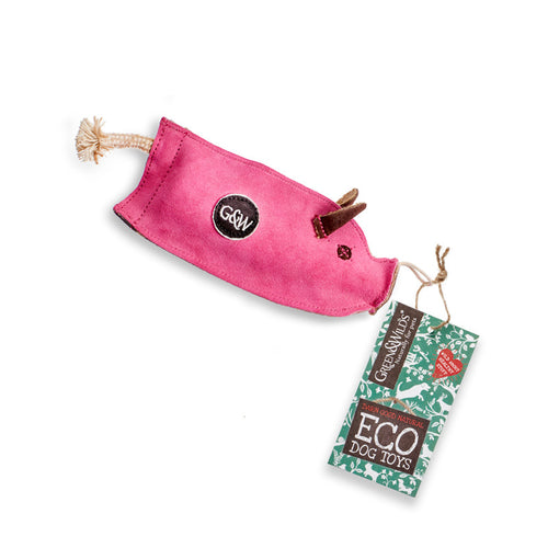 Peggy the Pig - Eco Dog Toy