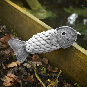 Roger the Rope Fish - Eco Dog Toy