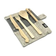 Load image into Gallery viewer, Jungle Culture- Bamboo Cutlery Set - Various Colours