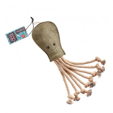 Olive the Octopus - Eco Dog Toy